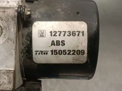 Pezzo di ricambio per auto di seconda mano abs per opel vectra c (z02) 1.9 cdti (f69) riferimenti oem iam 12773671 15052209 trw 5530113