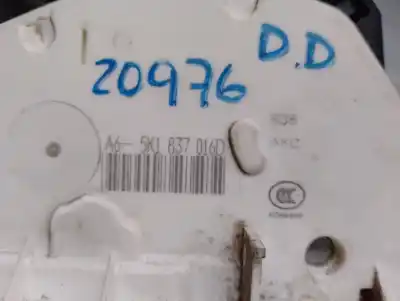 Pezzo di ricambio per auto di seconda mano serratura porta anteriore destra per volkswagen golf vi descapotable (517) 1.6 tdi riferimenti oem iam 5k1837016d