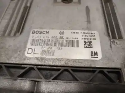 Автозапчасти б/у блок управления двигателем за opel vectra c (z02) 1.9 cdti (f69) ссылки oem iam 55201790 0281012869 bosch 