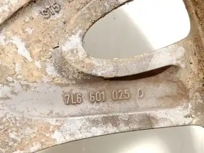 Second-hand car spare part rim for volkswagen touareg (7la, 7l6, 7l7) 3.0 v6 tdi oem iam references 7l6601025q aluminio 5p r209jx20h2et60