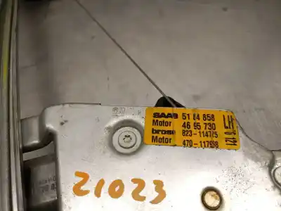 Peça sobressalente para automóvel em segunda mão elevador de vidros traseiro esquerdo por saab 9-5 (ys3e) 3.0 tid referências oem iam 5184858 4695730 5184858