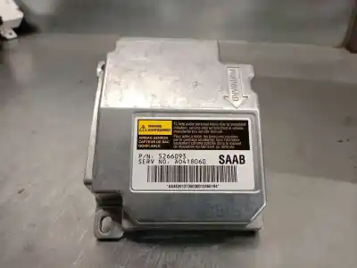 Peça sobressalente para automóvel em segunda mão Centralina De Airbag por SAAB 9-5 (YS3E) 3.0 TID Referências OEM IAM 5266093 A0418060 
