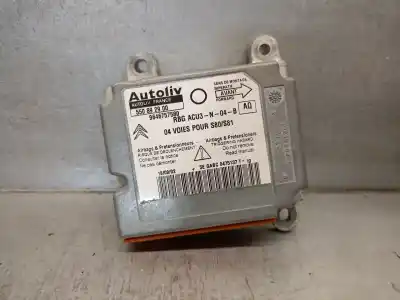 Second-hand car spare part airbag control unit for citroen saxo (s0, s1) 1.1 x, sx oem iam references 9646757580