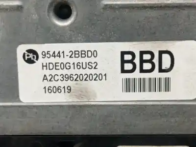 Second-hand car spare part ecu engine control for kia niro (de) 1.6 gdi hybrid oem iam references 954412bbd0 a2c3962020201 pb 