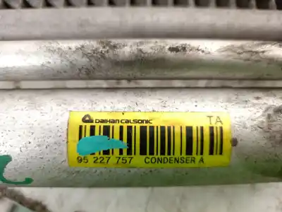 Peça sobressalente para automóvel em segunda mão condensador / radiador de ar condicionado por chevrolet aveo 1.2 cat referências oem iam 95227757  