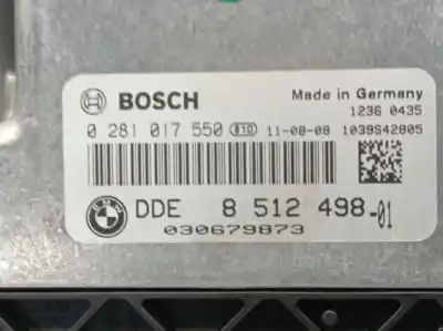 Автозапчасти б/у блок управления двигателем за bmw x1 (e84) xdrive 20 d ссылки oem iam 851249801 0281017550 bosch 