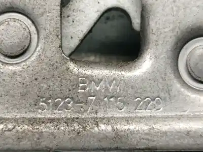 Peça sobressalente para automóvel em segunda mão fechadura do capô por bmw x1 (e84) xdrive 20 d referências oem iam 51237115229  