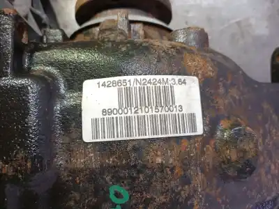 Автозапчастина б/у задній диференціал для bmw x5 (e53) 4.4i automático посилання на oem iam 1428651 8900012101570013 3.64