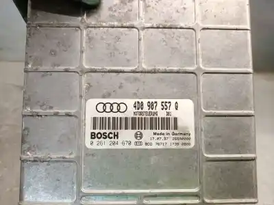 Автозапчастина б/у ебу контролер двигуна для audi a8 d2 (4d2, 4d8) 3.7 посилання на oem iam 4d0907557q 0261204670 bosch 