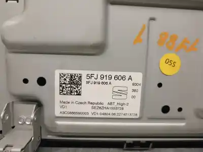 İkinci el araba yedek parçası çok fonksiyonlu ekran için seat ibiza v (kj1, kjg) 1.0 tgi oem iam referansları 5fj919606a  5fj919606a