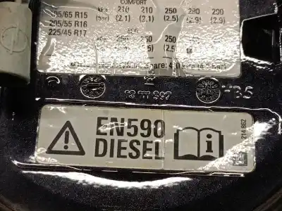 Автозапчасти б/у наружная крышка топлива за opel astra h (a04) 1.7 cdti (l48) ссылки oem iam 13111596  5806058