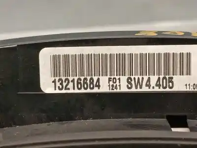 Pezzo di ricambio per auto di seconda mano pannello degli strumenti per opel astra h (a04) 1.7 cdti (l48) riferimenti oem iam 13216684 110080261050 vdo/siemens 6260676