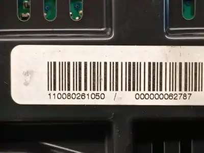 Pezzo di ricambio per auto di seconda mano pannello degli strumenti per opel astra h (a04) 1.7 cdti (l48) riferimenti oem iam 13216684 110080261050 vdo/siemens 6260676