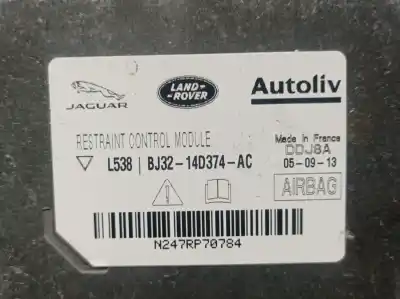 Автозапчасти б/у блок управления подушками безопасности за land rover range rover evoque (l538) 2.2 d ссылки oem iam bj3214d374ac ddj8a autoliv 