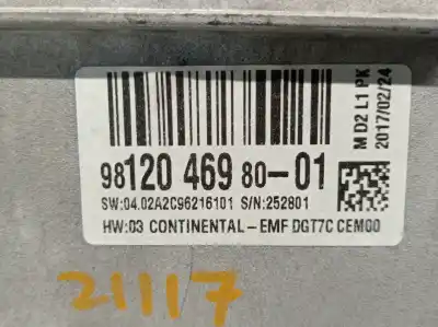 İkinci el araba yedek parçası çok fonksiyonlu ekran için peugeot 2008 i (cu_) 1.2 thp 110 / puretech 110 oem iam referansları 9812046980  