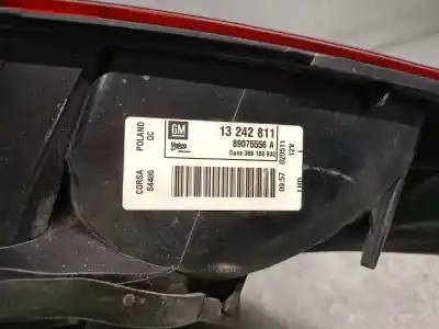 Автозапчасти б/у левый задний фонарь за opel corsa d (s07) 1.3 cdti (l08, l68) ссылки oem iam 13242811 89075556a valeo 1222149