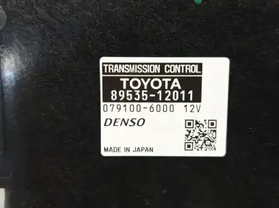 Second-hand car spare part automatic gearbox control unit for toyota auris ranchera familiar (_e18_) 1.8 hybrid (zwe186_) oem iam references 8953512011 0791006000 