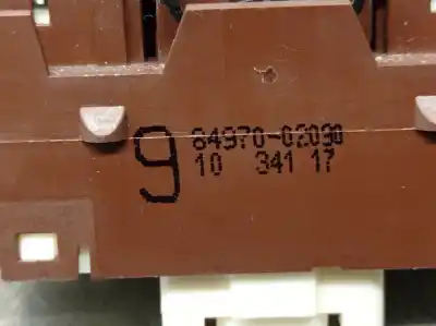 Pezzo di ricambio per auto di seconda mano interruttore per toyota auris ranchera familiar (_e18_) 1.8 hybrid (zwe186_) riferimenti oem iam 8497002090  