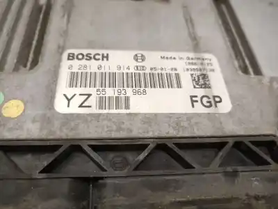 Автозапчасти б/у блок управления двигателем за opel vectra c gts (z02) 1.9 cdti (f68) ссылки oem iam 55193968 0281011914 bosch 