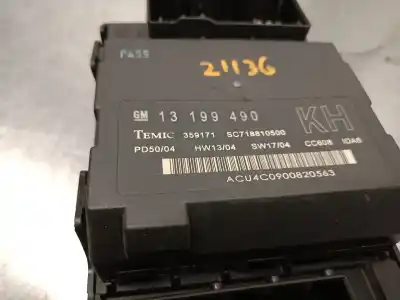 Second-hand car spare part fuse box unit for opel vectra c gts (z02) 1.9 cdti (f68) oem iam references 13181984 518777206 13199490