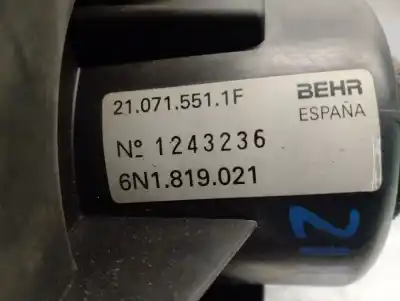 Peça sobressalente para automóvel em segunda mão motor de sofagem por seat ibiza (6k1) 1.9 d referências oem iam 6n1819021 210715511f begr 