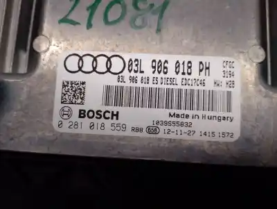 Second-hand car spare part ecu engine control for audi q3 (8ub, 8ug) 2.0 tdi quattro oem iam references 03l906018ph 0281018559 - bosch 