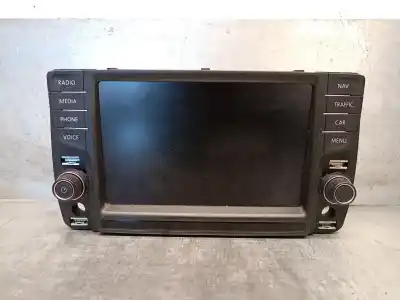 Recambio de automóvil de segunda mano de sistema audio / radio cd para volkswagen golf vii (5g1, bq1, be1, be2) 1.4 tsi referencias oem iam 5g0919606