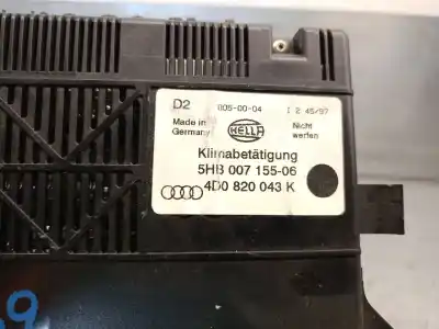 Автозапчасти б/у климат-контроль за audi a8 d2 (4d2, 4d8) 3.7 ссылки oem iam 4d0820043k 5hb00715506 hella 4d0820043e