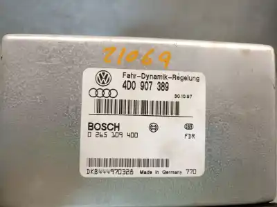 Pezzo di ricambio per auto di seconda mano centralina abs per audi a8 d2 (4d2, 4d8) 3.7 riferimenti oem iam 4d0907389 0265109400 bosch 