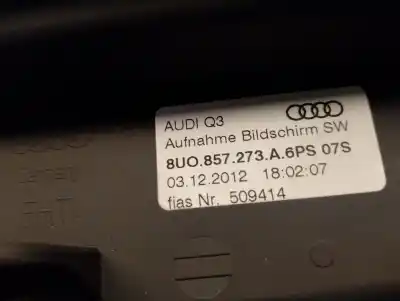 Автозапчастина б/у багатофункційний дисплей для audi q3 (8ub, 8ug) 2.0 tdi quattro посилання на oem iam 8u0857273a  8u0919603