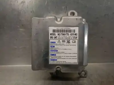 Peça sobressalente para automóvel em segunda mão centralina de airbag por honda hr-v (ru) 1.6 i-dtec (ru8) referências oem iam 77960t7sg111m2