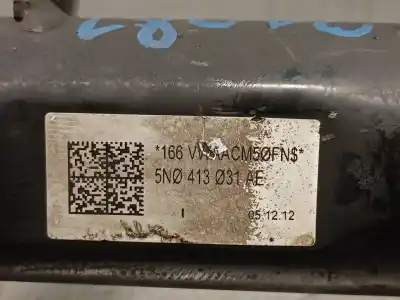 Second-hand car spare part front right shock absorber for audi q3 (8ub, 8ug) 2.0 tdi quattro oem iam references 5n0413031ae  5n0413031ae