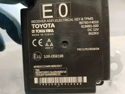 Peça sobressalente para automóvel em segunda mão módulo eletrônico por toyota c-hr (_x1_) 1.8 hybrid (zyx10_, zyx11_) referências oem iam 897b0f4010 61b891000 