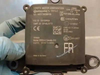 Second-hand car spare part electronic module for toyota c-hr (_x1_) 1.8 hybrid (zyx10_, zyx11_) oem iam references 2014dj5772  