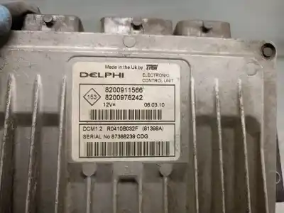 Автозапчастина б/у ебу контролер двигуна для renault twingo ii (cn0_) 1.5 dci (cn0e) посилання на oem iam 8200911566  