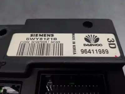 Second-hand car spare part electronic module for chevrolet evanda 2.0 oem iam references 96411989 5wy8121b siemens 