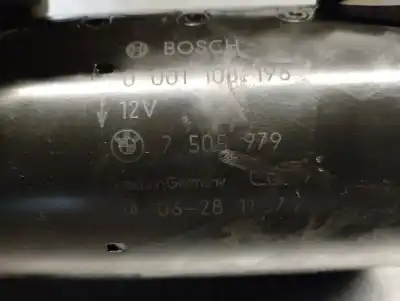 Second-hand car spare part starter motor for bmw 3 (e46) 318 i oem iam references 7505979 0001108196 bosch 12427505995