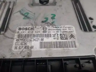 Pezzo di ricambio per auto di seconda mano centralina motore per citroen c5 ii (rc_) 1.6 hdi (rc8hzb) riferimenti oem iam 9661005680 0281012624 bosch 1939lg