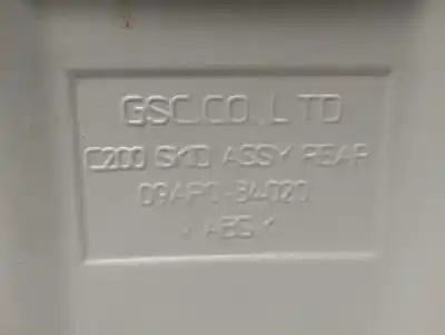 Second-hand car spare part rear decorative moulding for ssangyong korando (ck) 2.0 e-xdi oem iam references 09ap034020  