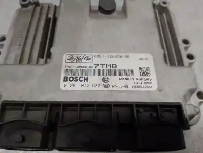 Second-hand car spare part ecu engine control for mazda 3 (bk) 1.6 di turbo oem iam references 6m6112a650bb 0281012530 - bosch 