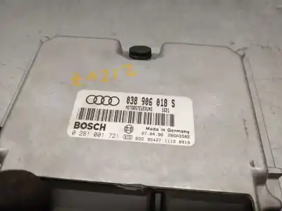 Second-hand car spare part ecu engine control for audi a4 b5 avant (8d5) 1.9 tdi oem iam references 038906018s 0281001721 bosch 