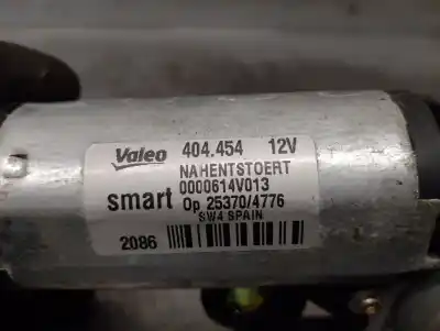 Peça sobressalente para automóvel em segunda mão motor do limpador traseiro por smart coupe turbo cat referências oem iam 0000614v013 404454 valeo q0000614v013000000