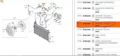 Автозапчасти б/у трубы кондиционирования воздуха за hyundai matrix (fc) 1.5 crdi gls ссылки oem iam 9776217800  9776217800
