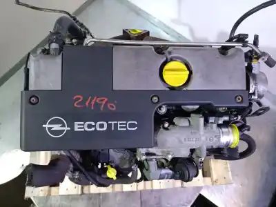 Second-hand car spare part complete engine for opel zafira a monospace (t98) 2.2 dti 16v (f75) oem iam references y22dtr 17l10998 5601026