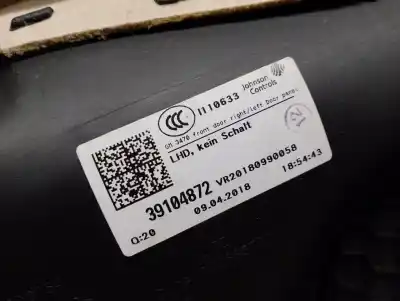 Автозапчасти б/у обивка передней правой двери за opel zafira tourer c (p12) 1.4 (75) ссылки oem iam 39104872 vr20180990058 