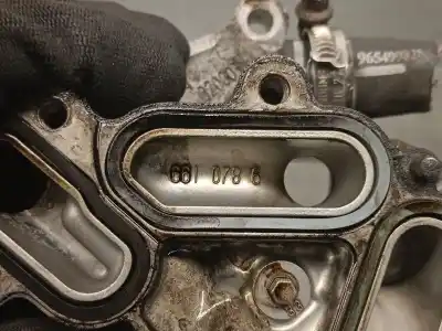 Peça sobressalente para automóvel em segunda mão suporte do filtro de óleo por mazda 3 (bk) 1.6 di turbo referências oem iam 6610786  y60114310d