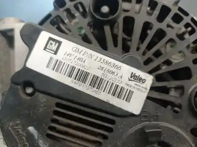 Автозапчастина б/у генератор для opel insignia a (g09) 1.6 cdti (68) посилання на oem iam 13586366 2618063a valeo 13512745
