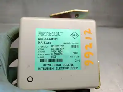 Second-hand car spare part electronic module for renault clio ii (bb_, cb_) 1.5 dci (b/cb08) oem iam references 8200222352 6900000427 koyo seiko 