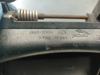 Pezzo di ricambio per auto di seconda mano maniglia esterna anteriore destra per jaguar x-type i ranchera familiar (x400) 2.0 d riferimenti oem iam 1x4326604agw  