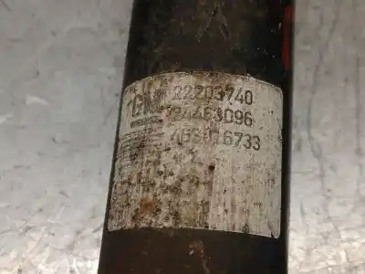 Second-hand car spare part right rear shock absorber for opel astra h (a04) 1.7 cdti (l48) oem iam references 22203740  436315